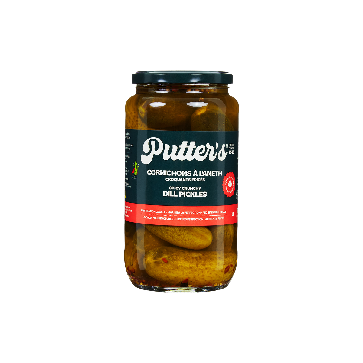 Spicy Crunchy Dill Pickles
