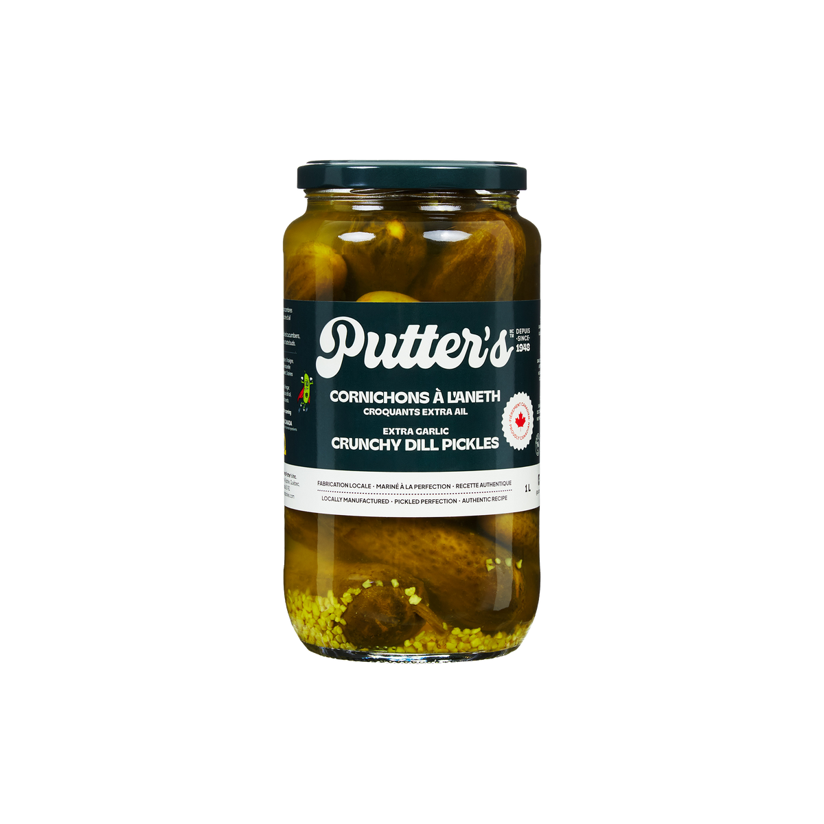 Extra Garlic Crunchy Dill Pickles