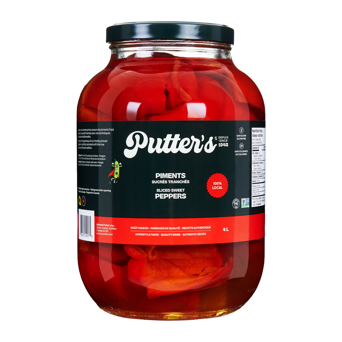 Sliced Sweet Peppers