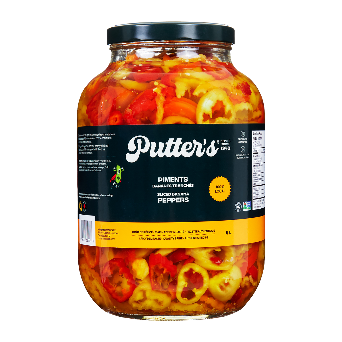 Sliced Banana Peppers