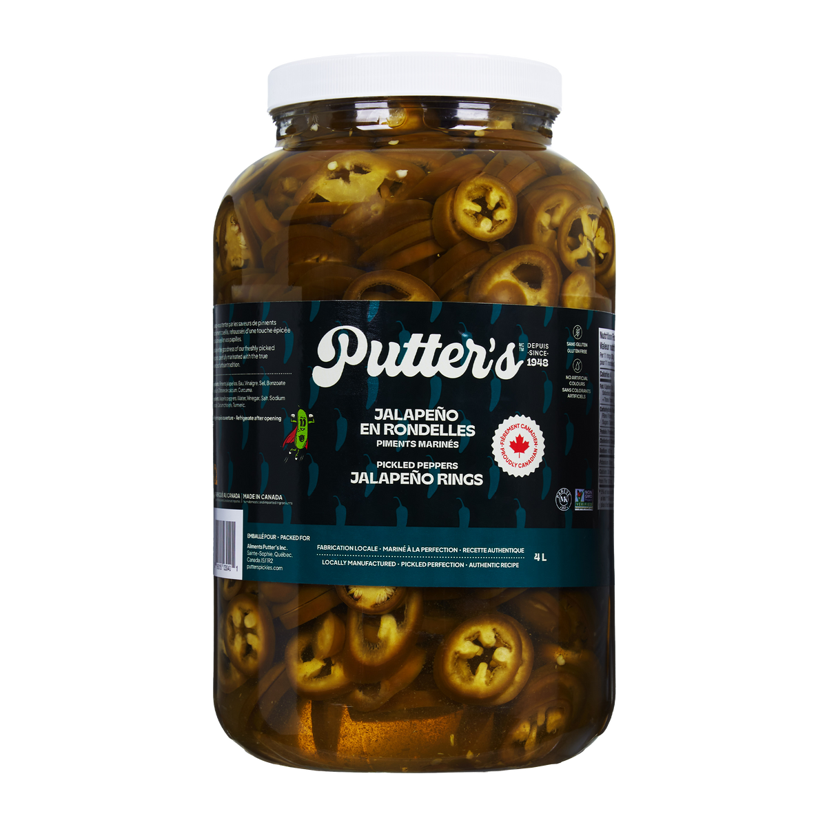 Pickled Jalapeño Pepper Rings